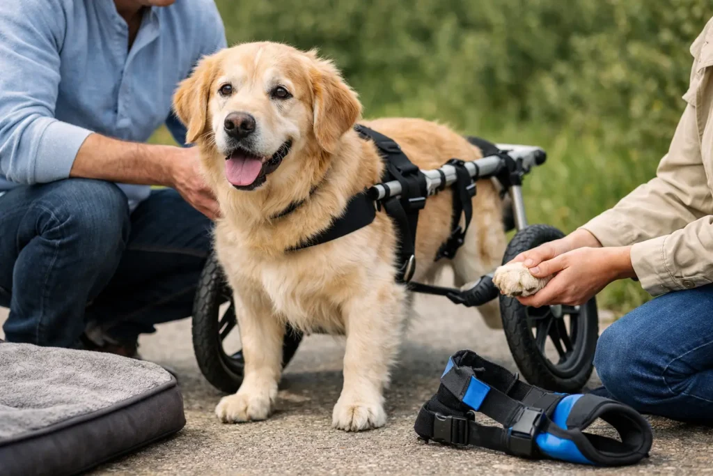 Soluzioni per cane che non cammina