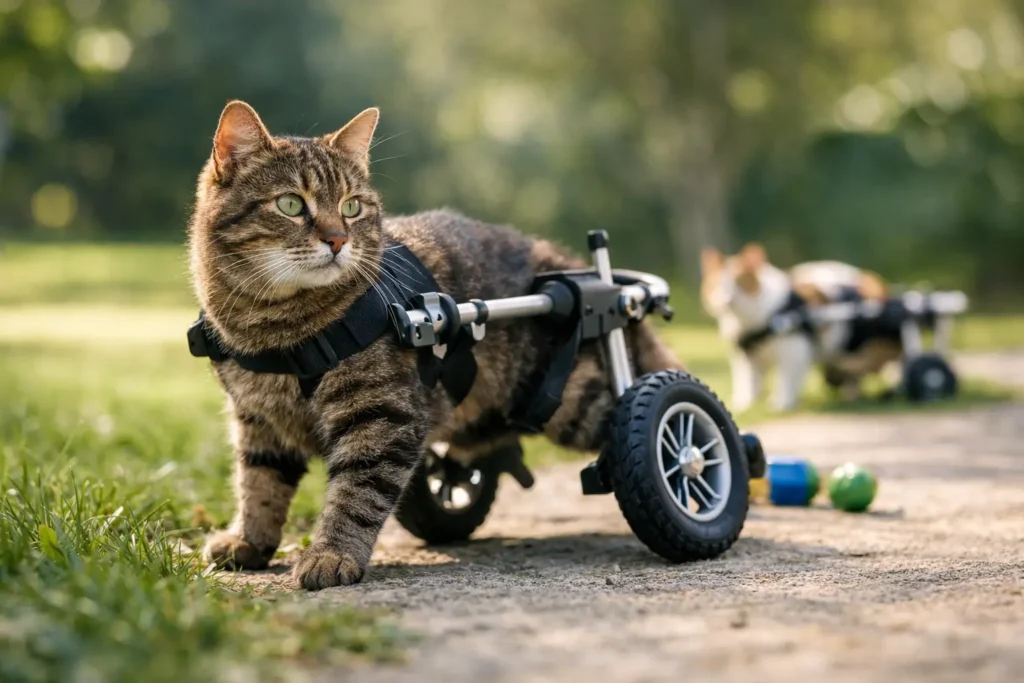 Migliori carrellini per gatti disabili